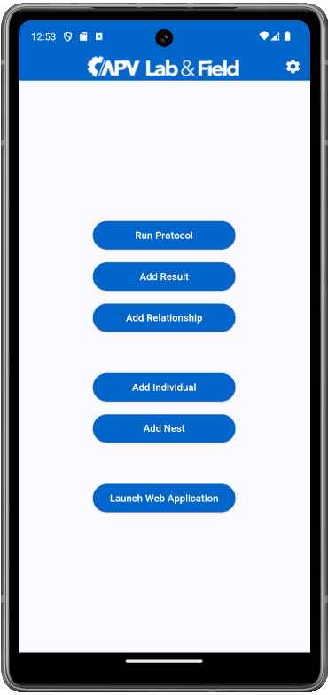 APV Lab&Field Mobile application